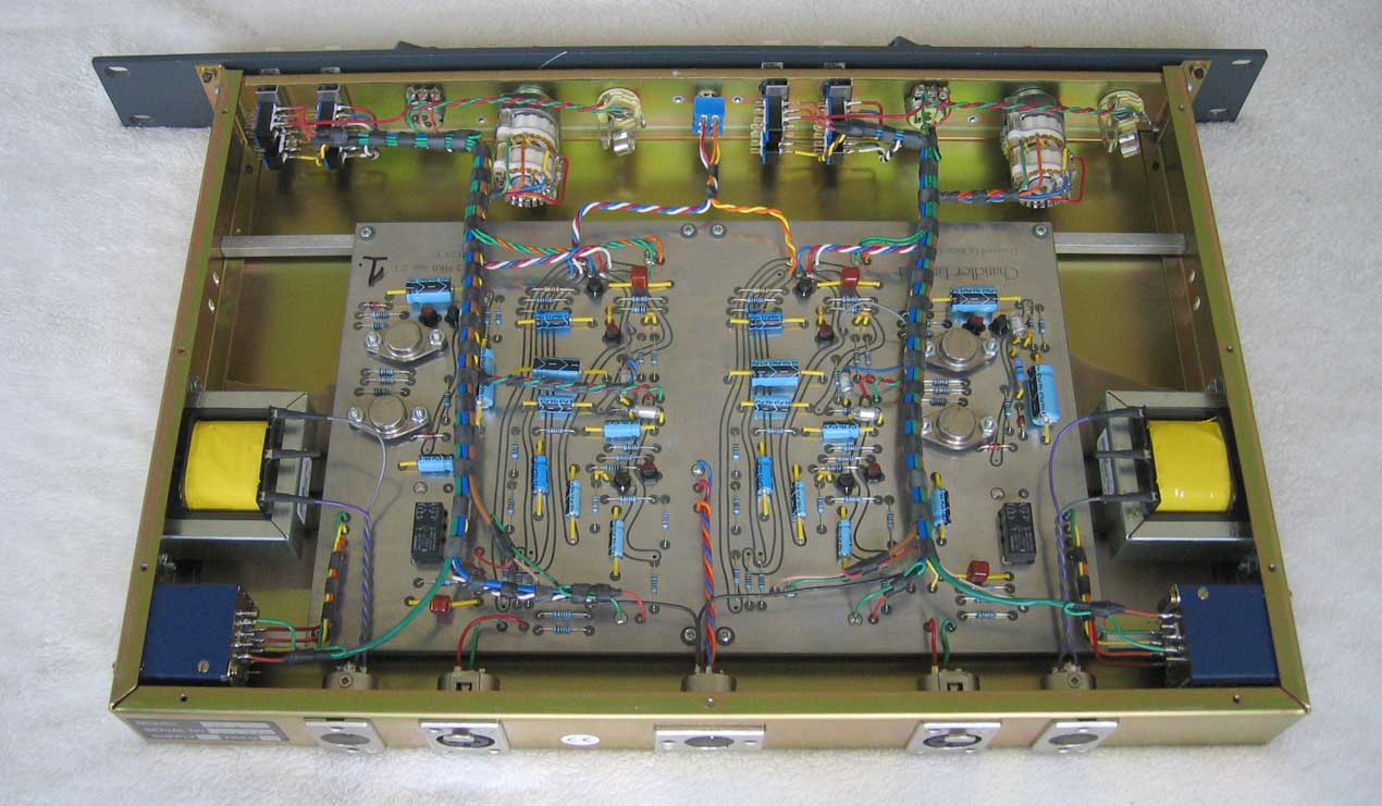 Chandler TG2 Mic Preamp DI with EMI Abbey Road TG console Circuit
