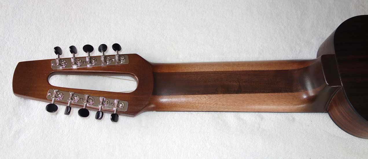 Cordoba Mini Travel Guitar -- 10-String Conversion by Scupltor / Musician Terry Schmitter