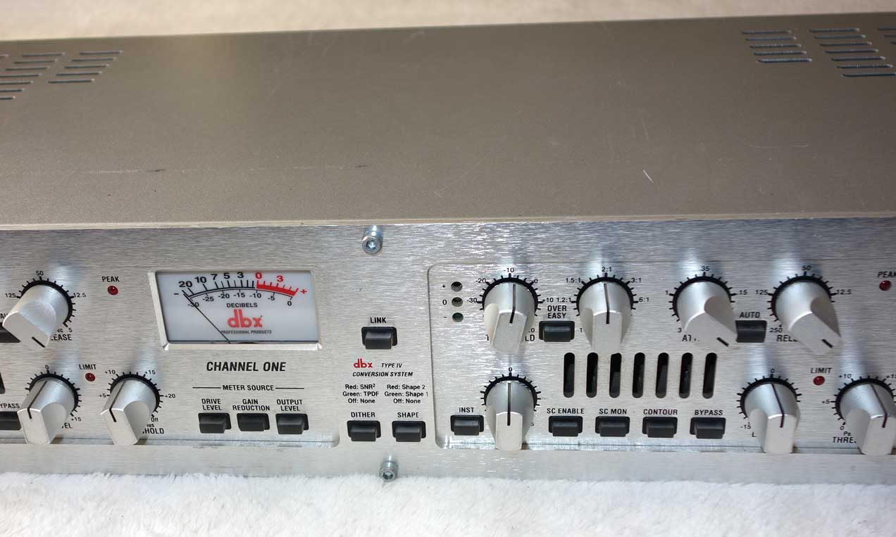DBX 566 Dual-Channel Tube Compressor