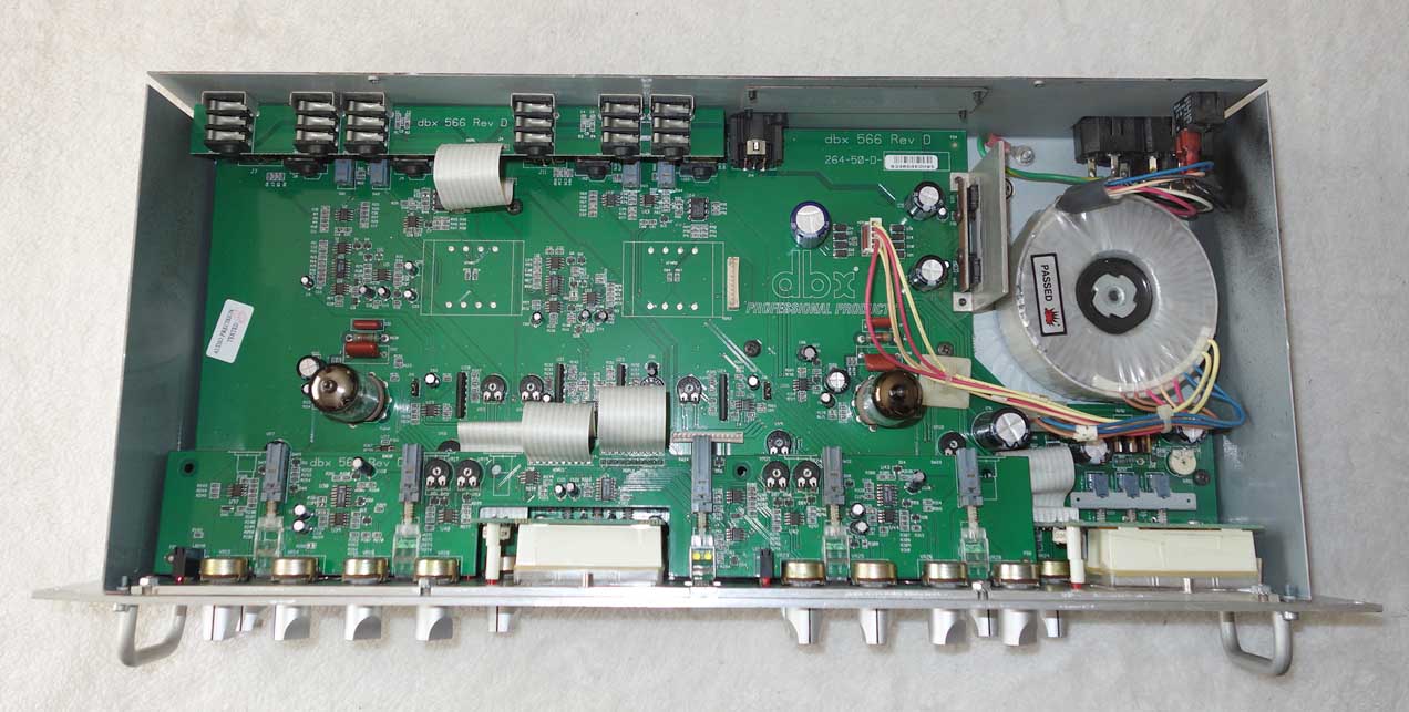 DBX 566 Dual-Channel Tube Compressor