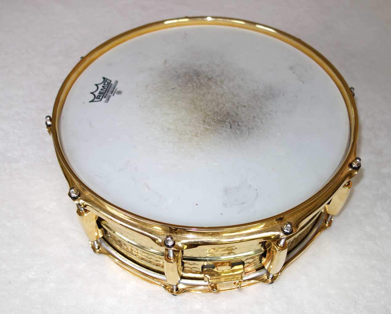 Pearl JD1455 Gold-Hammered Jimmy DeGrasso Signature Snare 14" x 5.5"