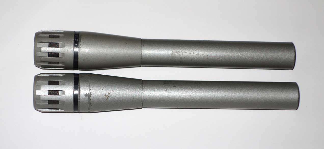 Vintage Electro Voice C15e Condenser Mic Pair, Cardioid Pattern