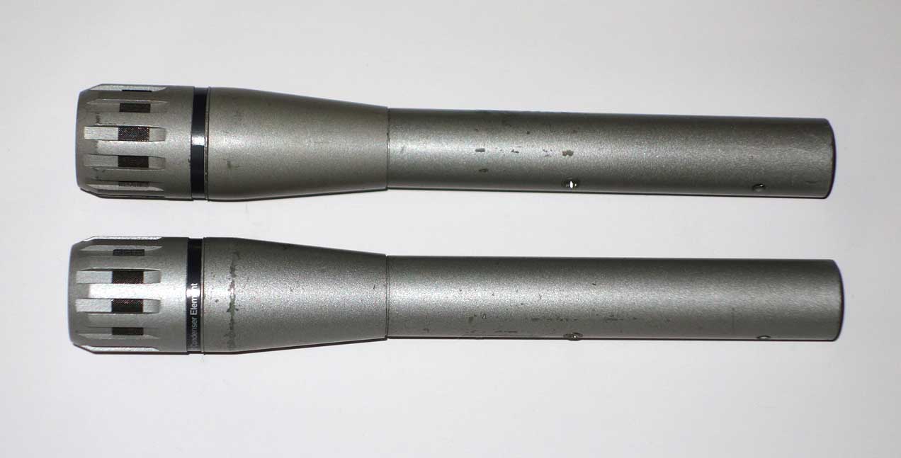 Vintage Electro Voice C15e Condenser Mic Pair, Cardioid Pattern