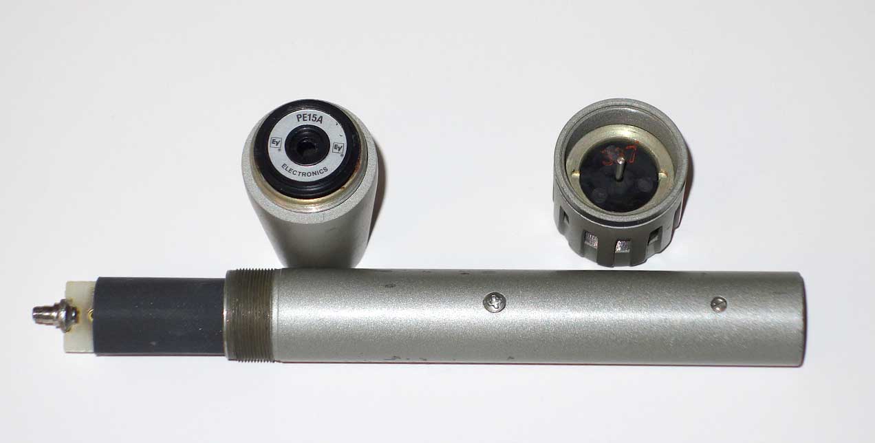 Vintage Electro Voice C15e Condenser Mic Pair, Cardioid Pattern