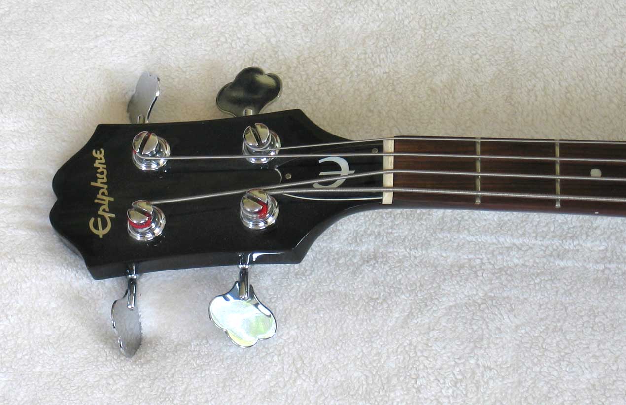 Epiphone Rivoli Reissue EB-0 Style Bass with Upgraded Dimarzio Model One Humbucker PU