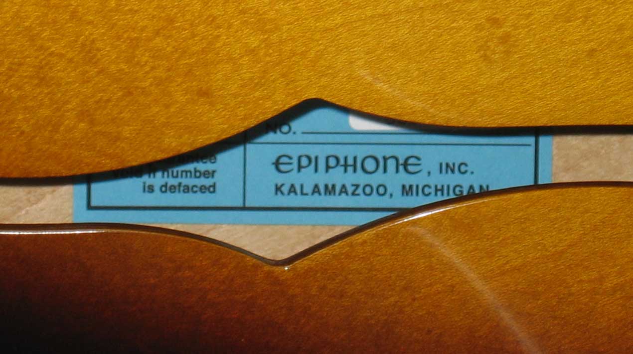 2005 Epiphone USA '64 Sheraton Reissue