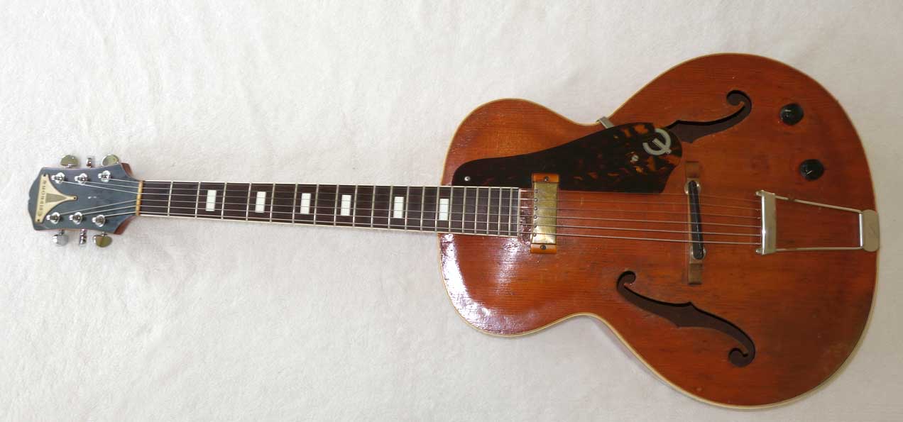 Vintage Epiphone Zephyr Archtop Guitar w/New York PIckup, Soft Case