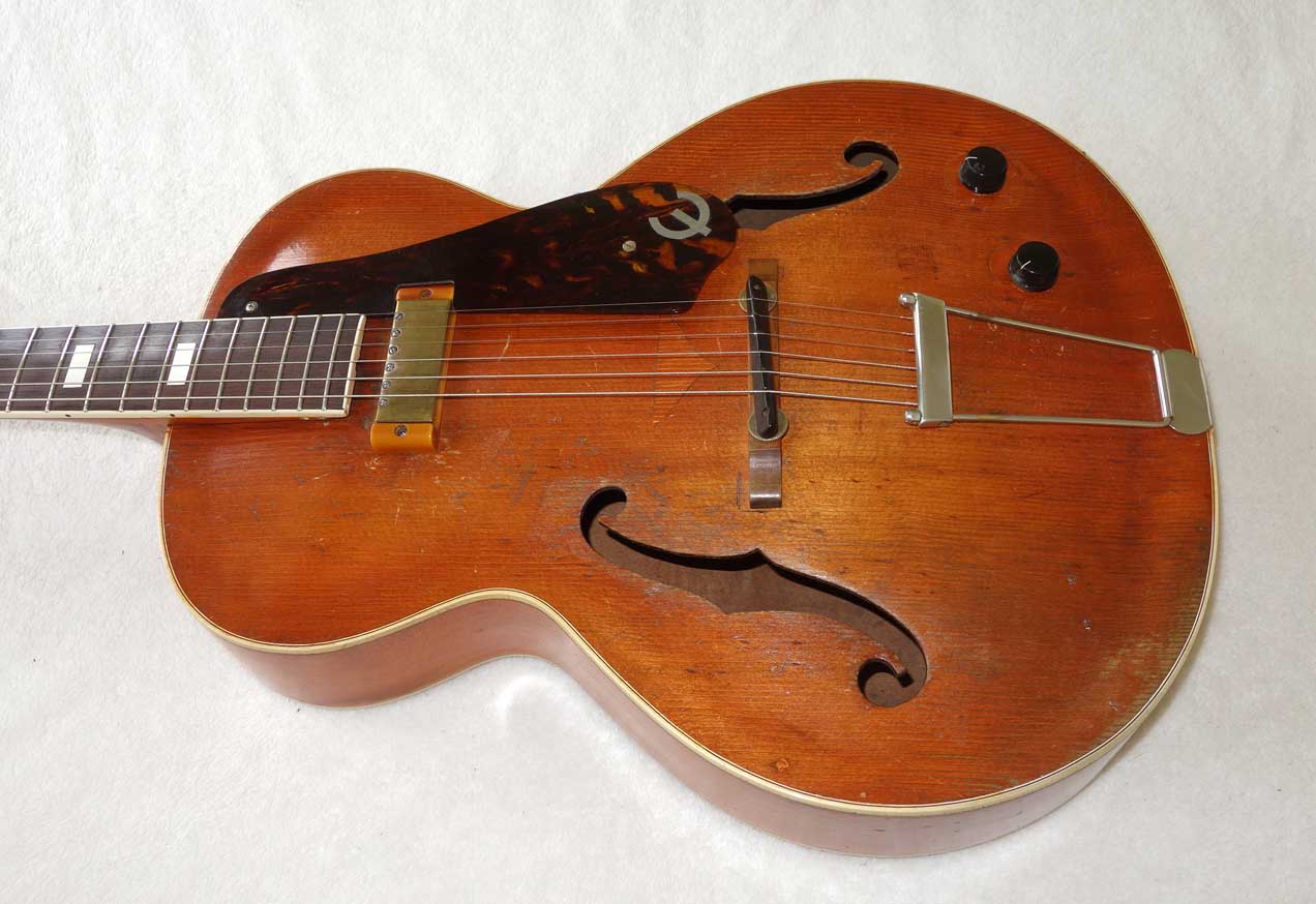 Vintage Epiphone Zephyr Archtop Guitar w/New York PIckup, Soft Case