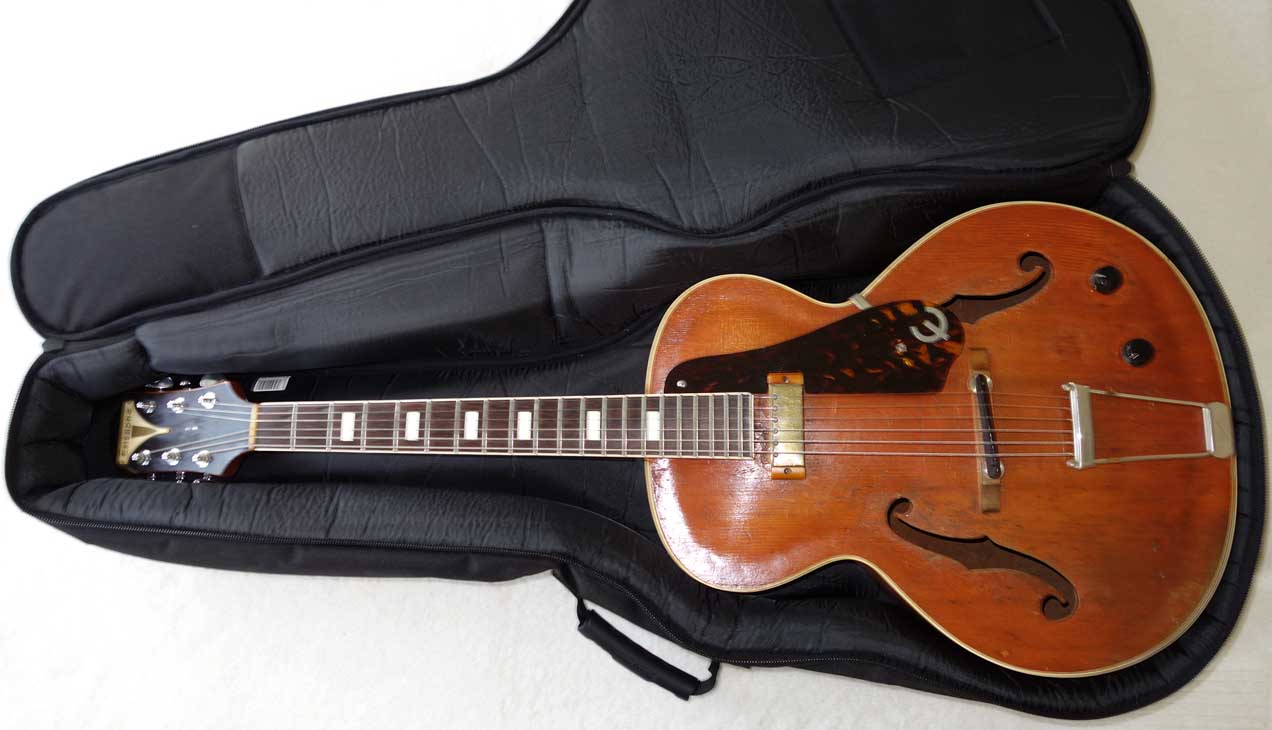 Vintage Epiphone Zephyr Archtop Guitar w/New York PIckup, Soft Case