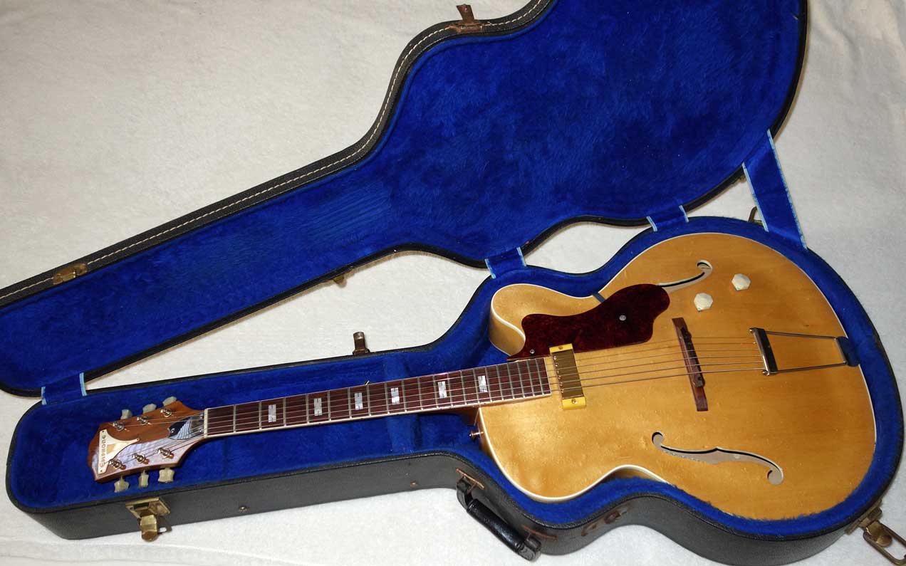 Vintage Epiphone 1953 Zephyr Regent Archtop Guitar w/New York PIckup, Case