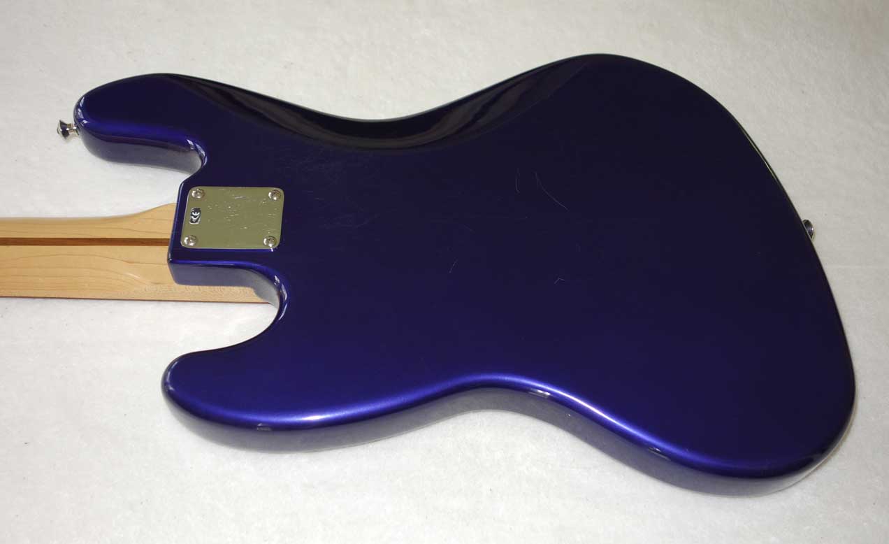 Fender 5-String Jazz Bass Blue, Made in Mexico, Gig Bag