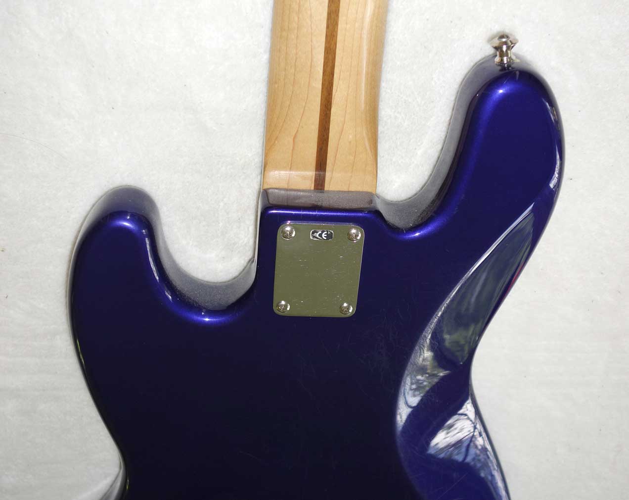 Fender 5-String Jazz Bass Blue, Made in Mexico, Gig Bag