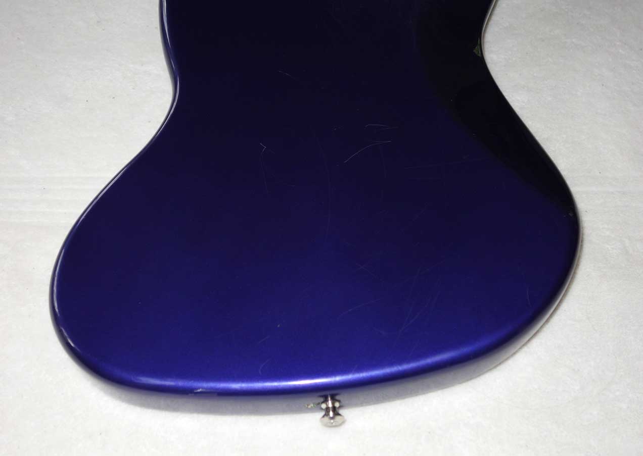 Fender 5-String Jazz Bass Blue, Made in Mexico, Gig Bag