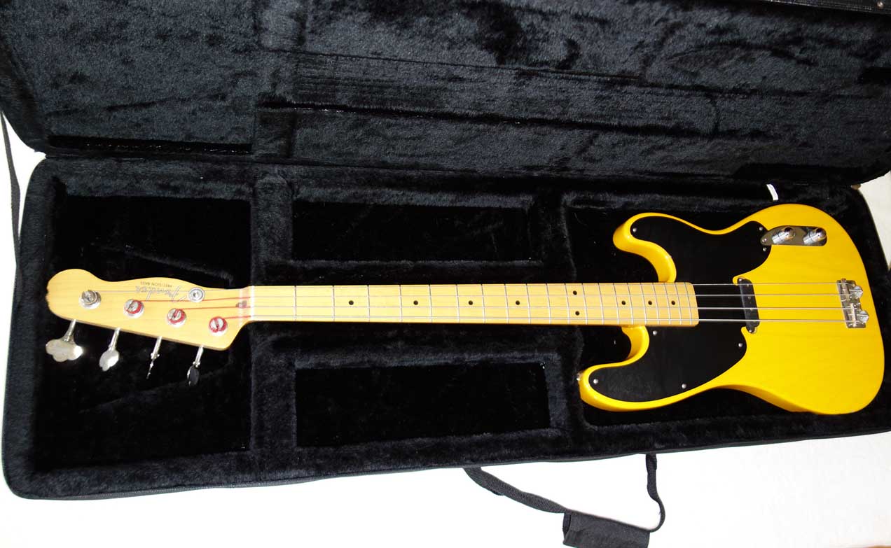 Fender '51  Precision Bass Reissue, Crafted in Japan, Butterscotch Blonde, w/case