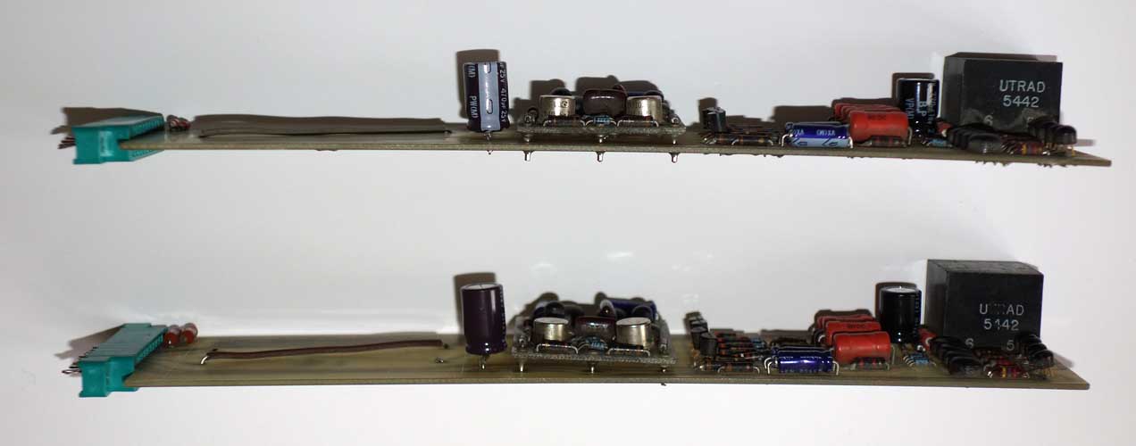Vintage Flickinger 736-2 Preamp Channel Cards