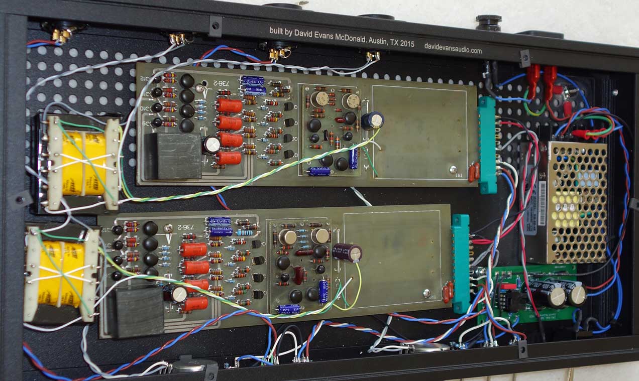 Flickinger Audio TwinFlicks Dual Channel 50 dB Mic Pre Racked with Vintage 1972 Flickinger Channels from Ray Stevens Sound Lab Nashville 32 Ch. Console