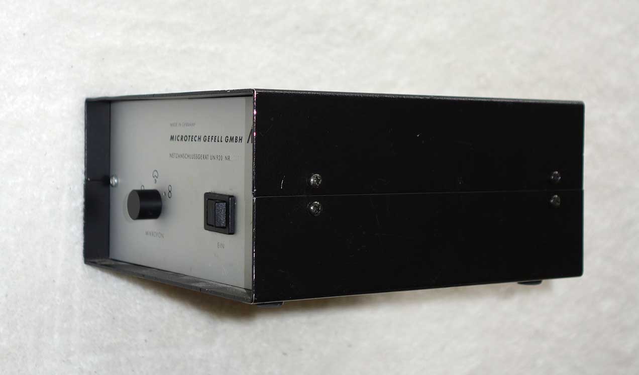 MicroTech Gefell UN920 Power Supply for UM92S Tube Condenser Mics