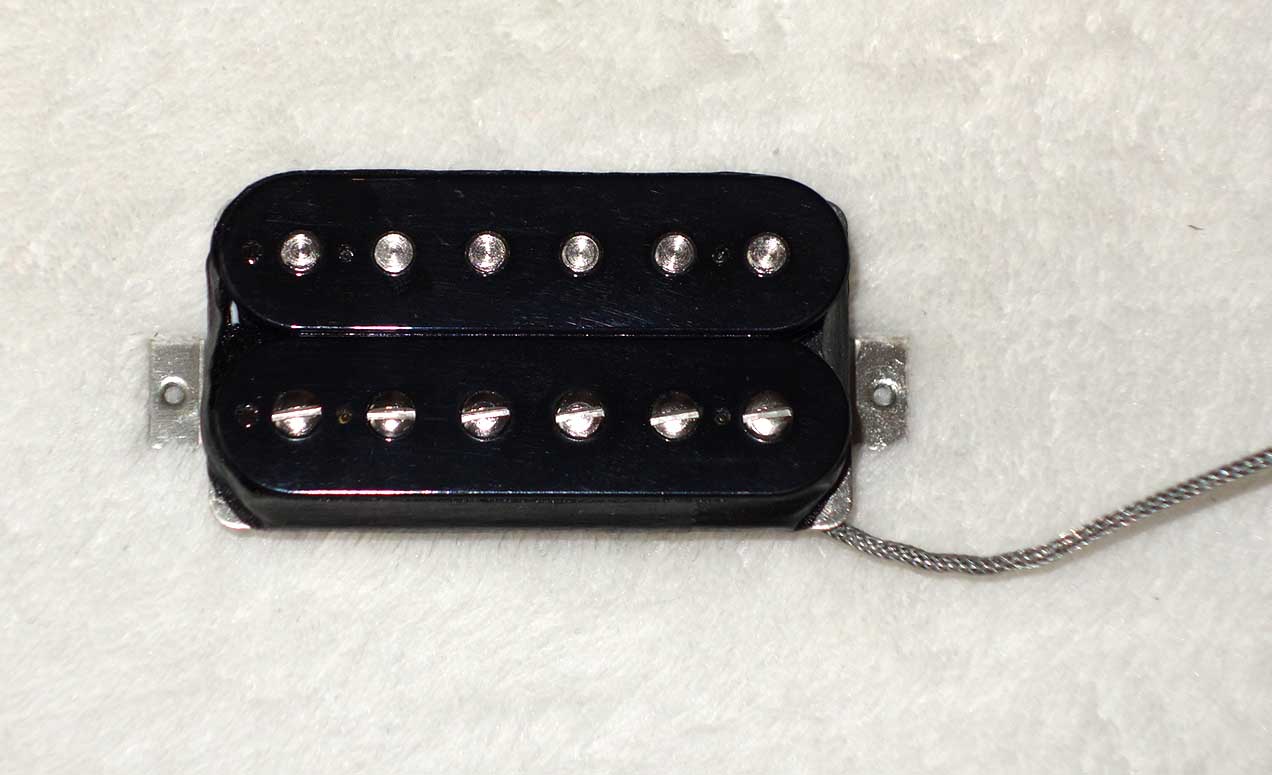 2013 Gibson '57 + Classic Plus Humbucking PUP, Black, Higher Output / Overwound '57 Classic