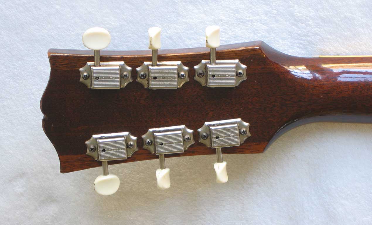 VINTAGE 1959 Kluson Deluxe Tuner Set for Gibson ES225, ES330 Guitars