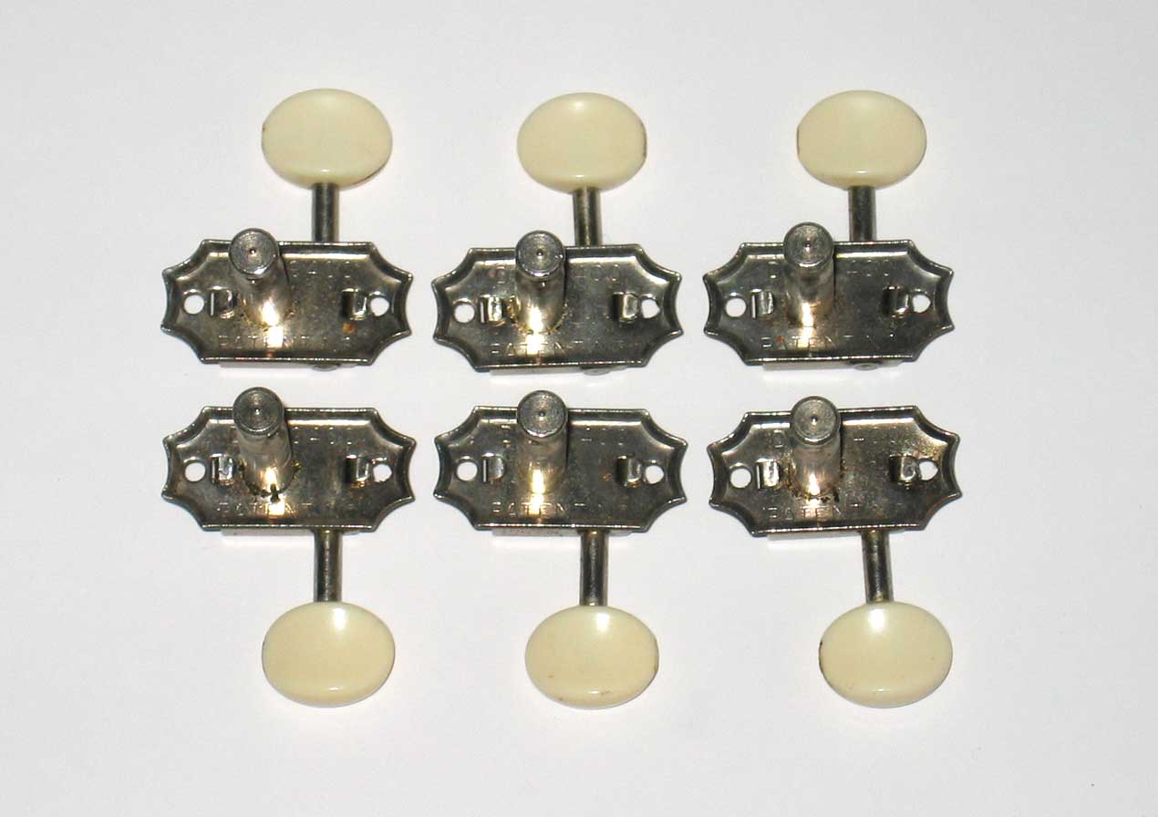 VINTAGE 1959 Kluson Deluxe Tuner Set for Gibson ES225, ES330 Guitars