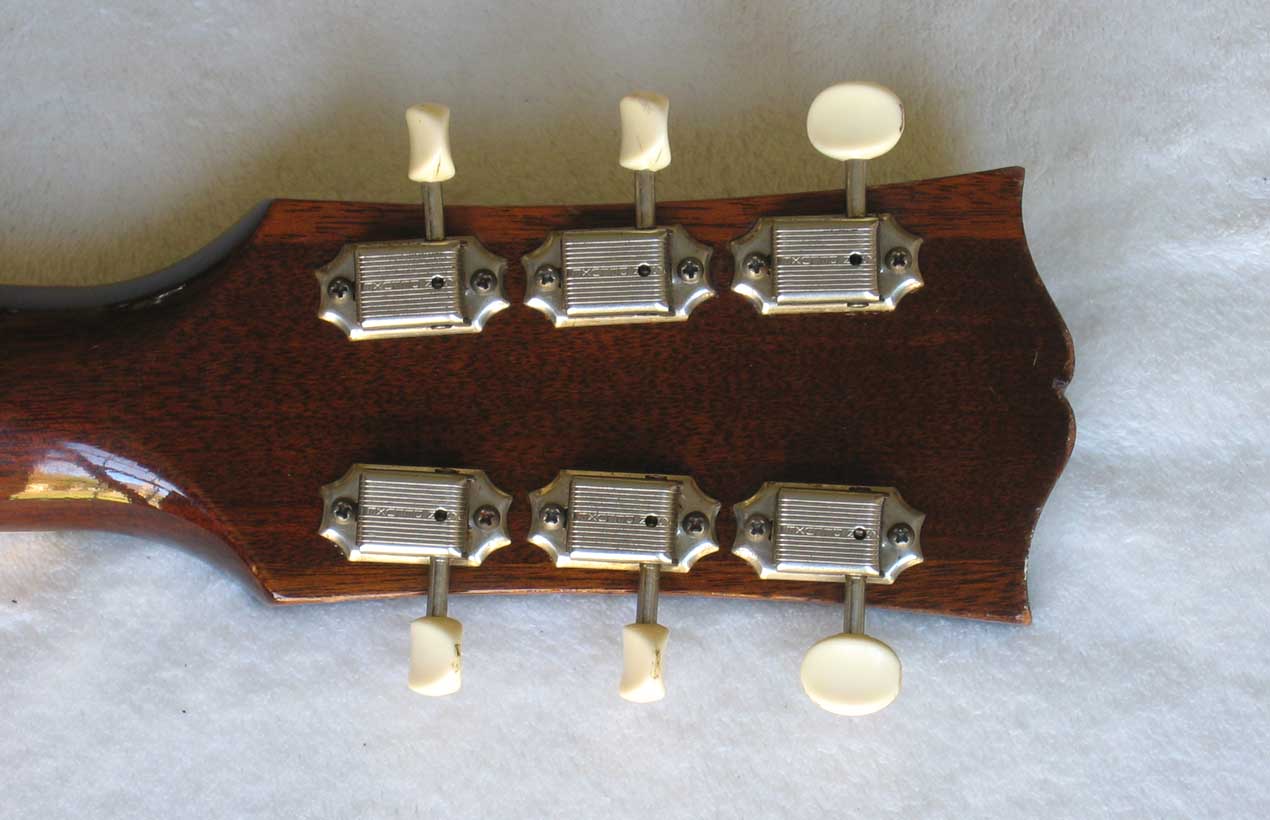 VINTAGE 1959 Kluson Deluxe Tuner Set for Gibson ES225, ES330 Guitars