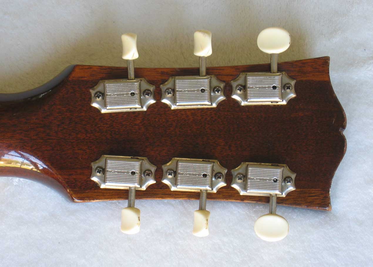 VINTAGE 1959 Kluson Deluxe Tuner Set for Gibson ES225, ES330 Guitars