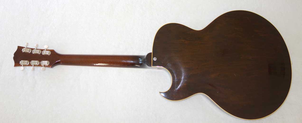 VINTAGE 1959 Gibson ES225 Guitar, w/3x Rio Grande Dawgbucker PUs, 6-Way Switch, Ameritage Case