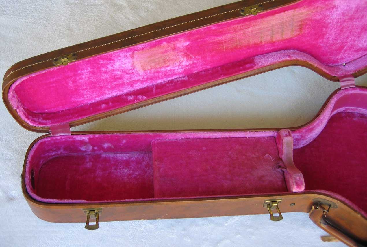 VINTAGE 1959 Stone Case Co. Lifton-Style Case for Gibson ES225, ES330, ES335 Electric Guitars