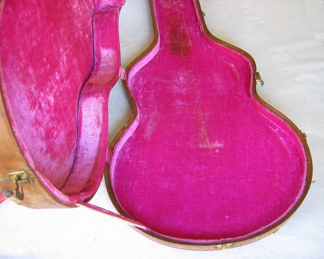 VINTAGE 1959 Stone Case Co. Lifton-Style Case for Gibson ES225, ES330, ES335 Electric Guitars