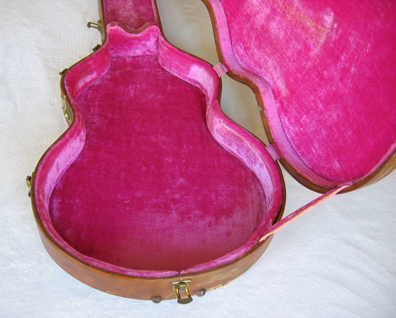 VINTAGE 1959 Stone Case Co. Lifton-Style Case for Gibson ES225, ES330, ES335 Electric Guitars