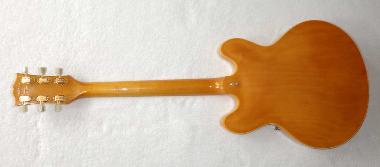 Vintage 1984 Gibson ES-347 Thinline Elecric Guitar w/Hardshell Case, Natural Finish