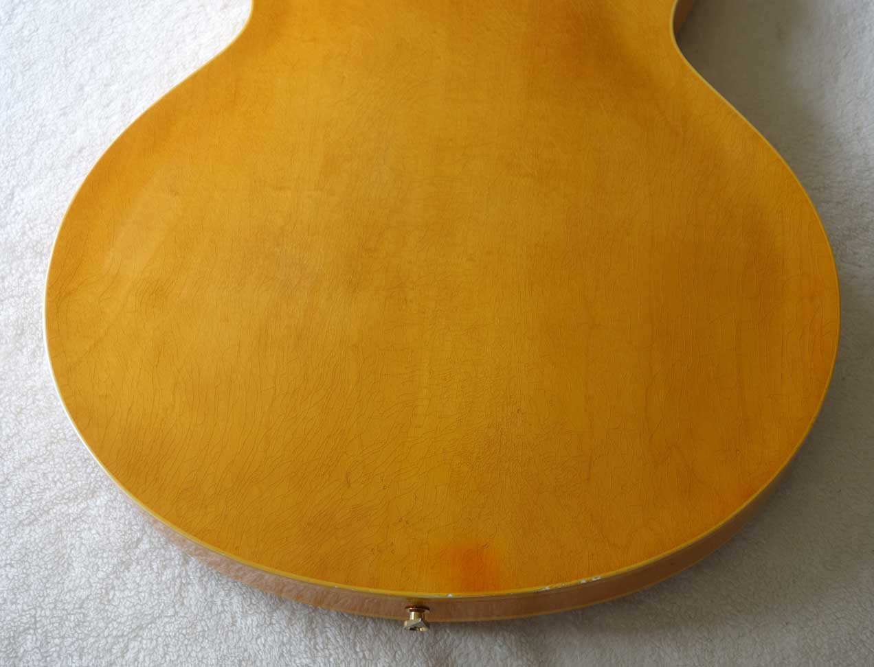 Vintage 1984 Gibson ES-347 Thinline Elecric Guitar w/Hardshell Case, Natural Finish