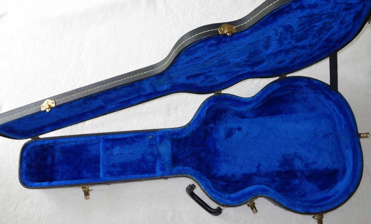 Vintage 1984 Gibson ES-347 Thinline Elecric Guitar w/Hardshell Case, Natural Finish