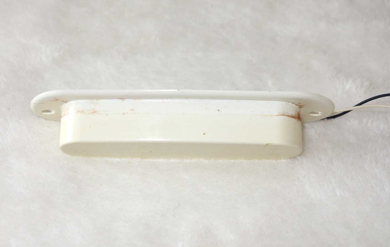 Vintage 1965 Gibson MELODY MAKER Neck Pickup 7.05K w/White Cover, Mounting Plate, Mounting Screws, Washers