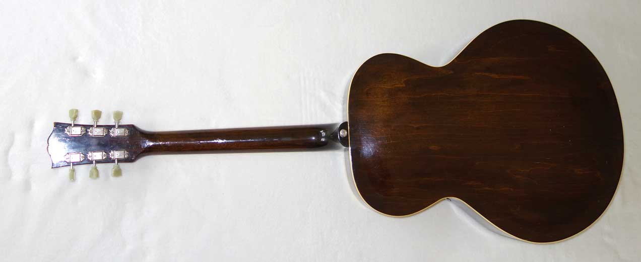 Vintage Gibson L50 Archtop Guitar w/Case, Sunburst Finish