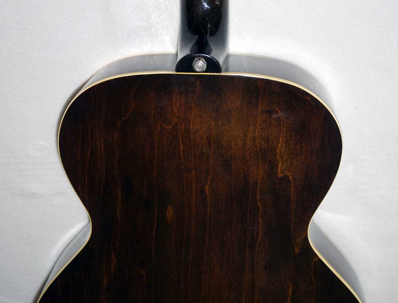 Vintage Gibson L50 Archtop Guitar w/Case, Sunburst Finish