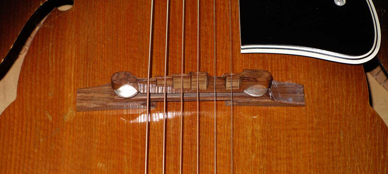 Vintage Gibson L50 Archtop Guitar w/Case, Sunburst Finish