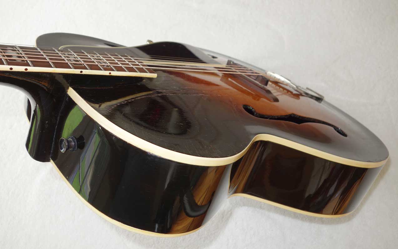 Vintage 1937 Gibson L7 Acoustic Archtop Guitar w/Original Case, Picture Frame Inlays