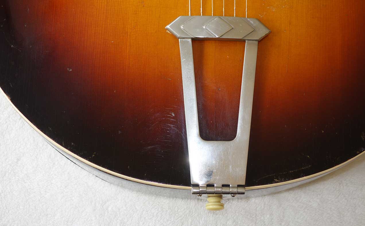 Vintage 1937 Gibson L7 Acoustic Archtop Guitar w/Original Case, Picture Frame Inlays