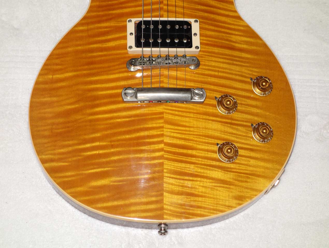 1995 Gibson Les Paul Classic Electric Guitar w/ Case, Flamed Maple Top