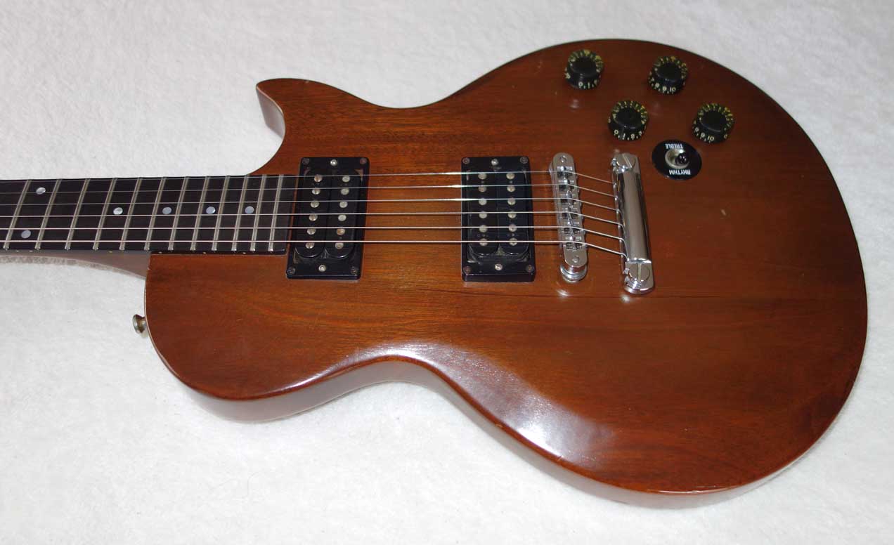Vintage 1980 Gibson Les Paul LP Firebrand Electric Body in Walnut, T-Top pickups