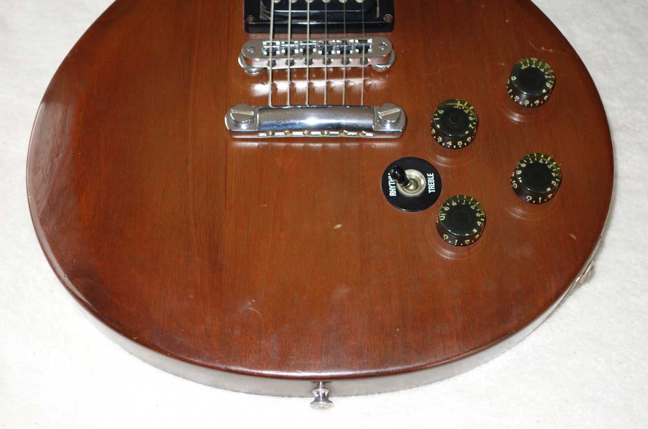 Vintage 1980 Gibson Les Paul LP Firebrand Electric Body in Walnut, T-Top pickups
