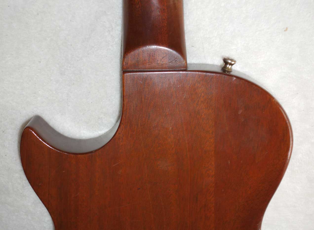 Vintage 1980 Gibson Les Paul LP Firebrand Electric Body in Walnut, T-Top pickups
