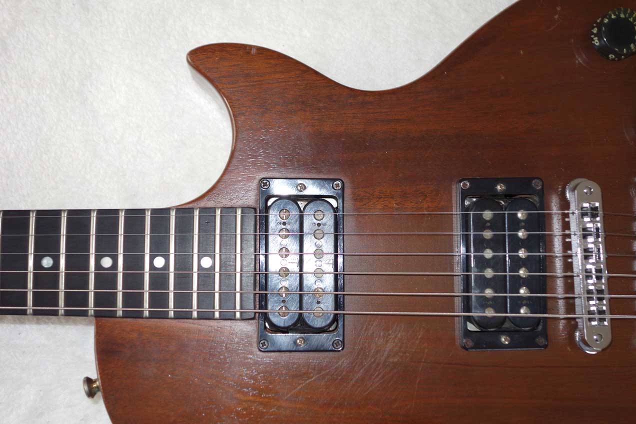 Vintage 1980 Gibson Les Paul LP Firebrand Electric Body in Walnut, T-Top pickups