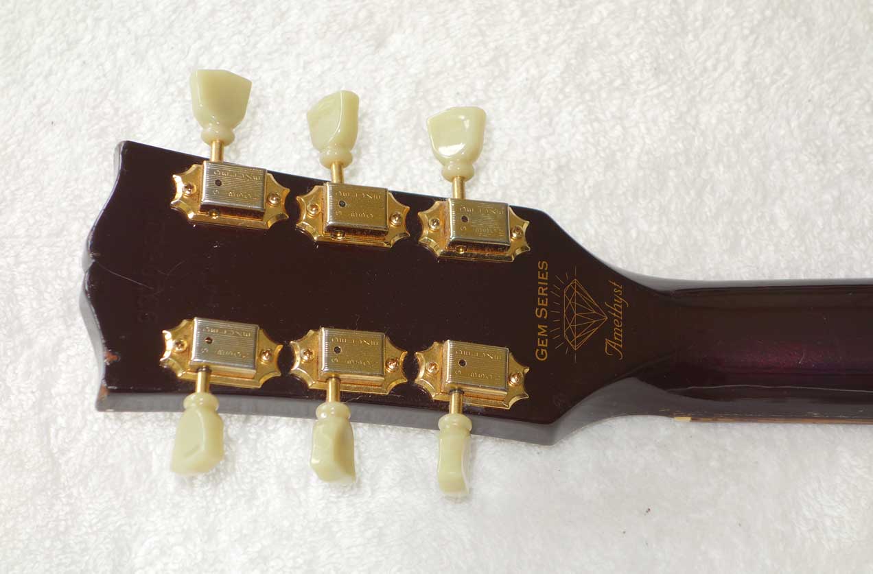 1996 Gibson Les Paul Gem Series Elecric Guitar w/Hardshell Case, Purple Amethyst Finish