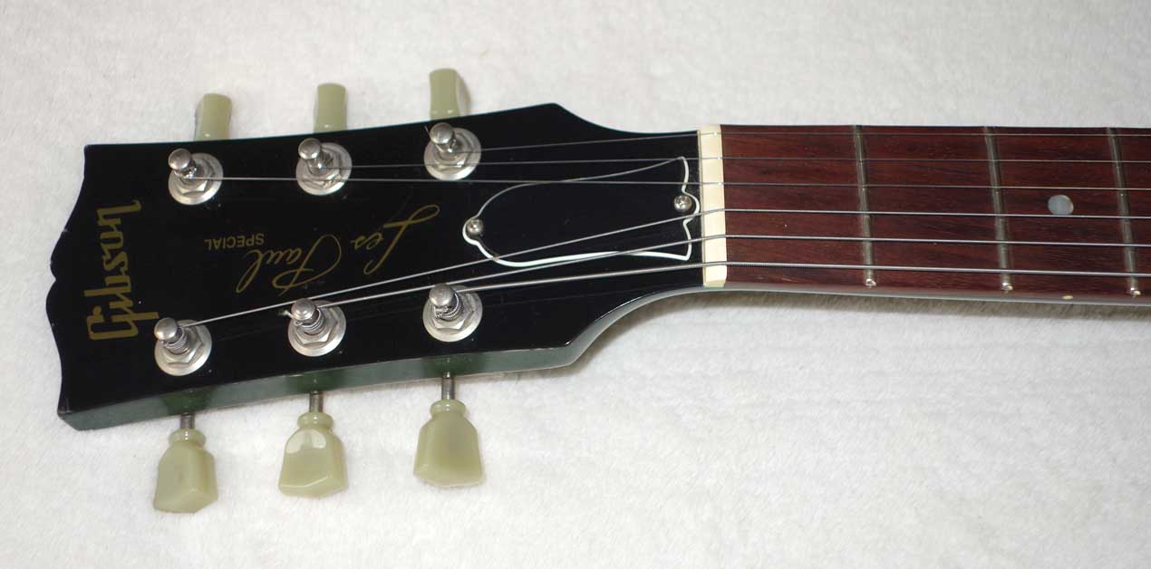 Used 1998 Gibson Les Paul Junior Special w/Rare Translucent Green Finish, Softshell Gig Bag