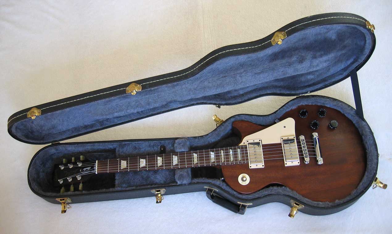 Gibson Les Paul Studio Electric Guitar Upgraded w/Seymour Duncan Single Coil Pickups, w/ Case, Mahogany Top