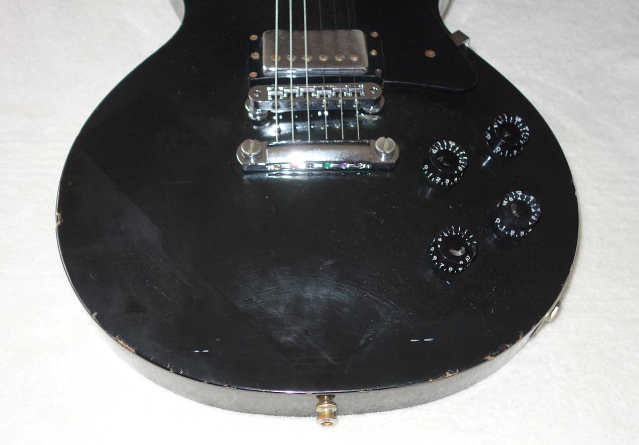 1996 Gibson Les Paul Studio Solid Body Guitar in Ebony / Black