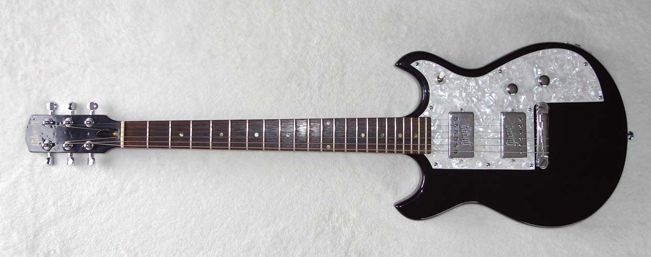 Vintage 1965 Gibson Melody Maker (Refin) w/1970s Embossed Gibson Humbucking Pickups