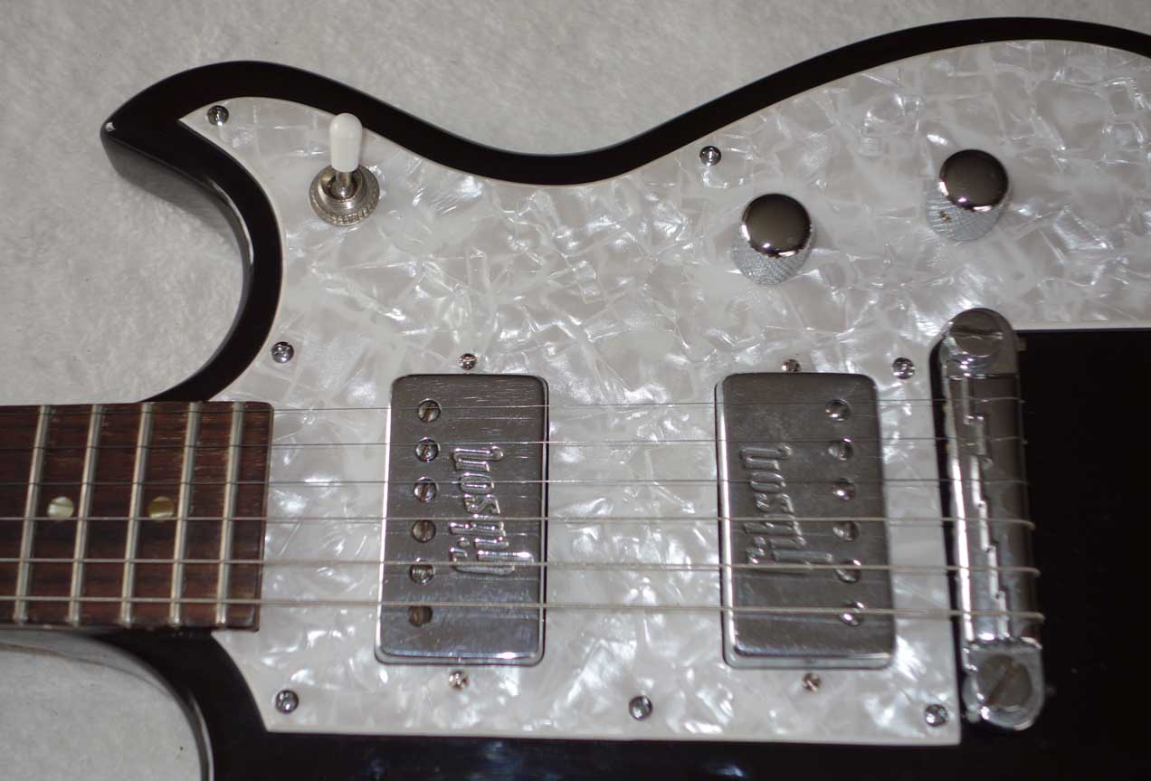 Vintage 1965 Gibson Melody Maker (Refin) w/1970s Embossed Gibson Humbucking Pickups